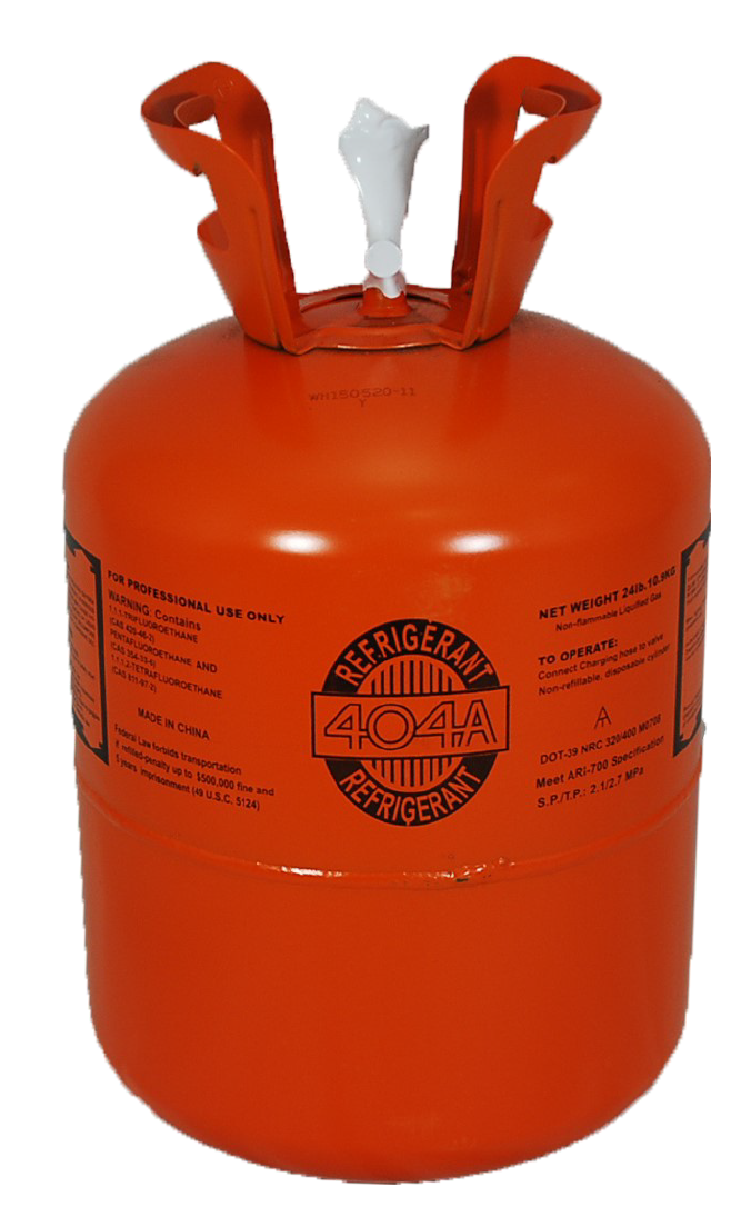 R404a, R404, R-404, 404a Refrigerant *24lb* Tank. New, Full And Factory Sealed